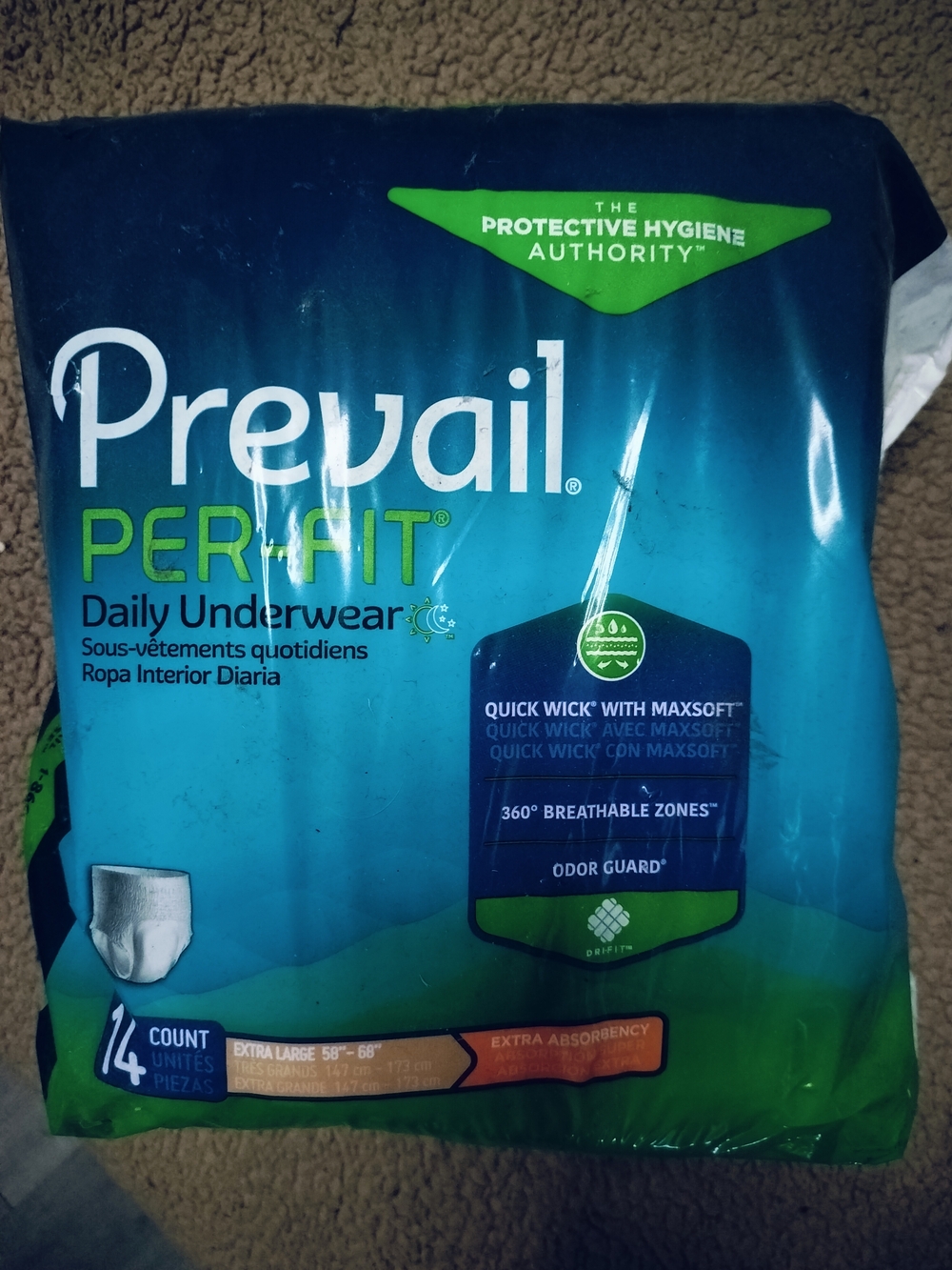 Prevail Per-Fit Daily Underwear for Men - 2 Packs For 10$
